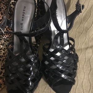 Black High heel Shoes 9.5